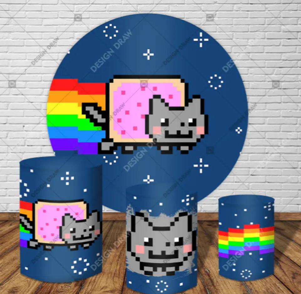 Arquivo Sublimação Painel Nian Cat 1