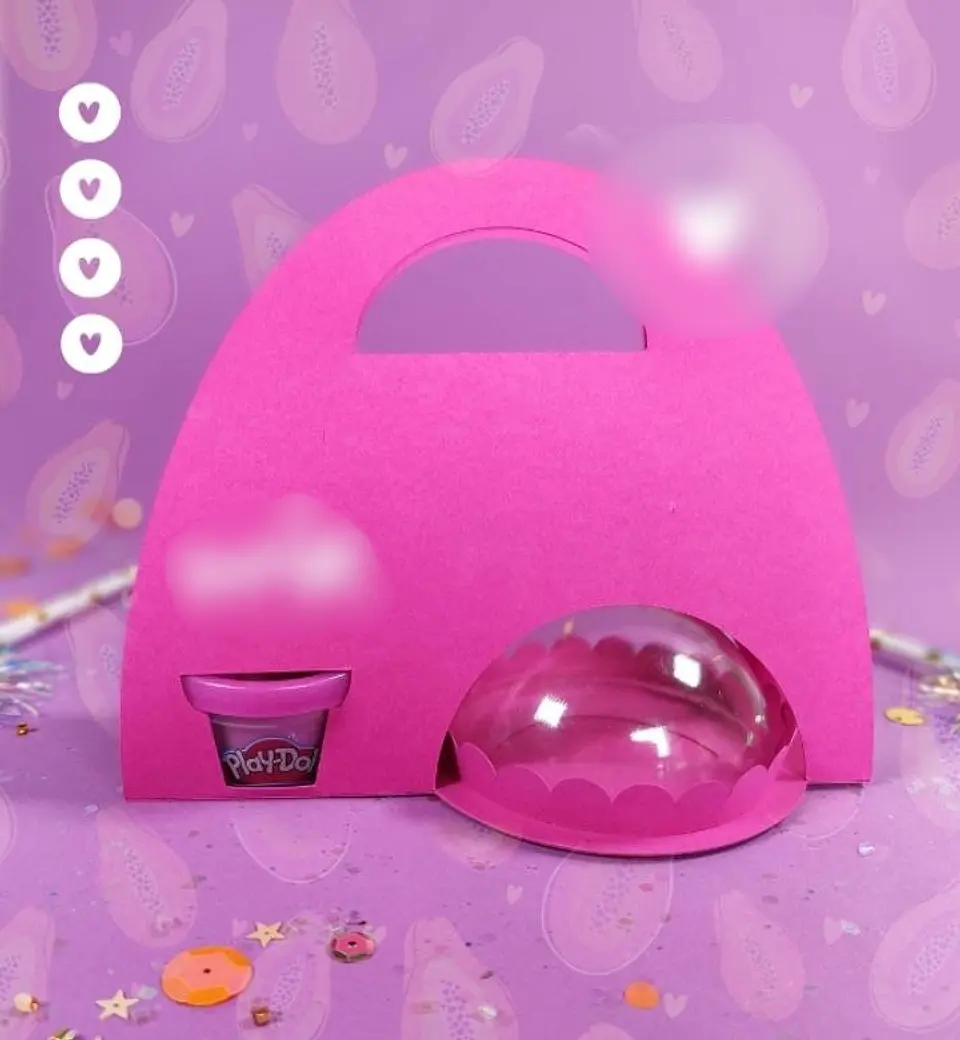 Arquivo de Corte Base Play Doh Suporte Para Doces  1