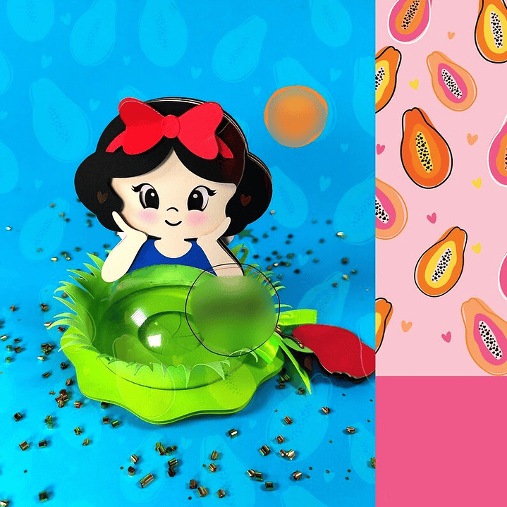 Aquivo de Corte Suporte Branca de Neve  1