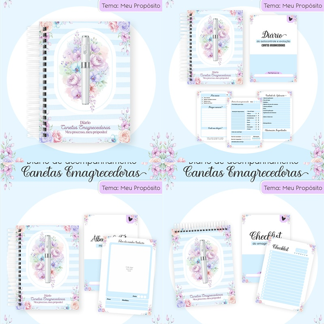 Arquivo Canetas Emagrecedoras Meu Propósito Floral 1