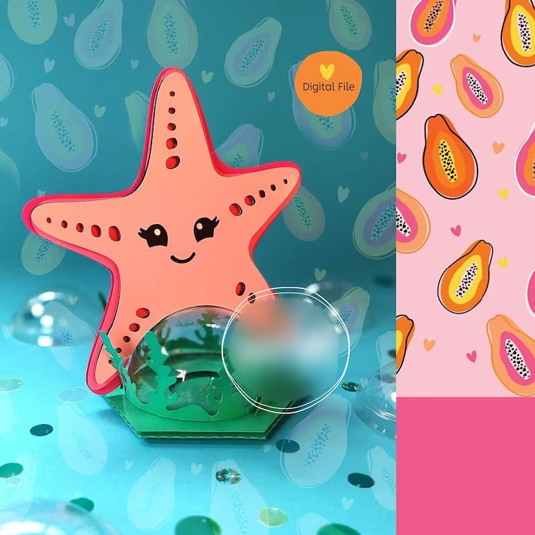 Arquivo de Corte Suporte Estrela do Mar  1