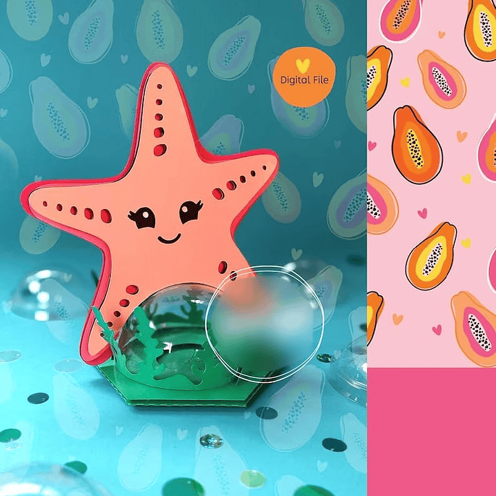 Arquivo de Corte Suporte Estrela do Mar  1