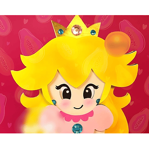 Arquivo de Corte Porta Doces Princesa  Peach