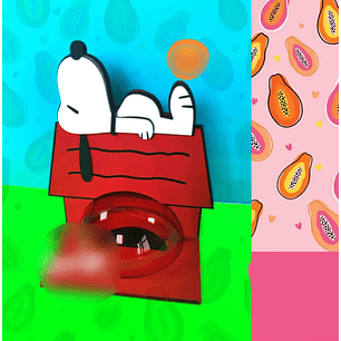 Arquivo de Corte Suporte para Doces Snoopy