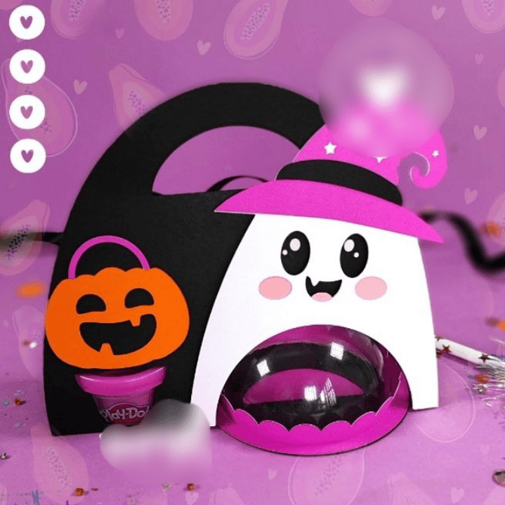 Arquivo de Corte Suporte para Doce Fantasma e Play Doh 1