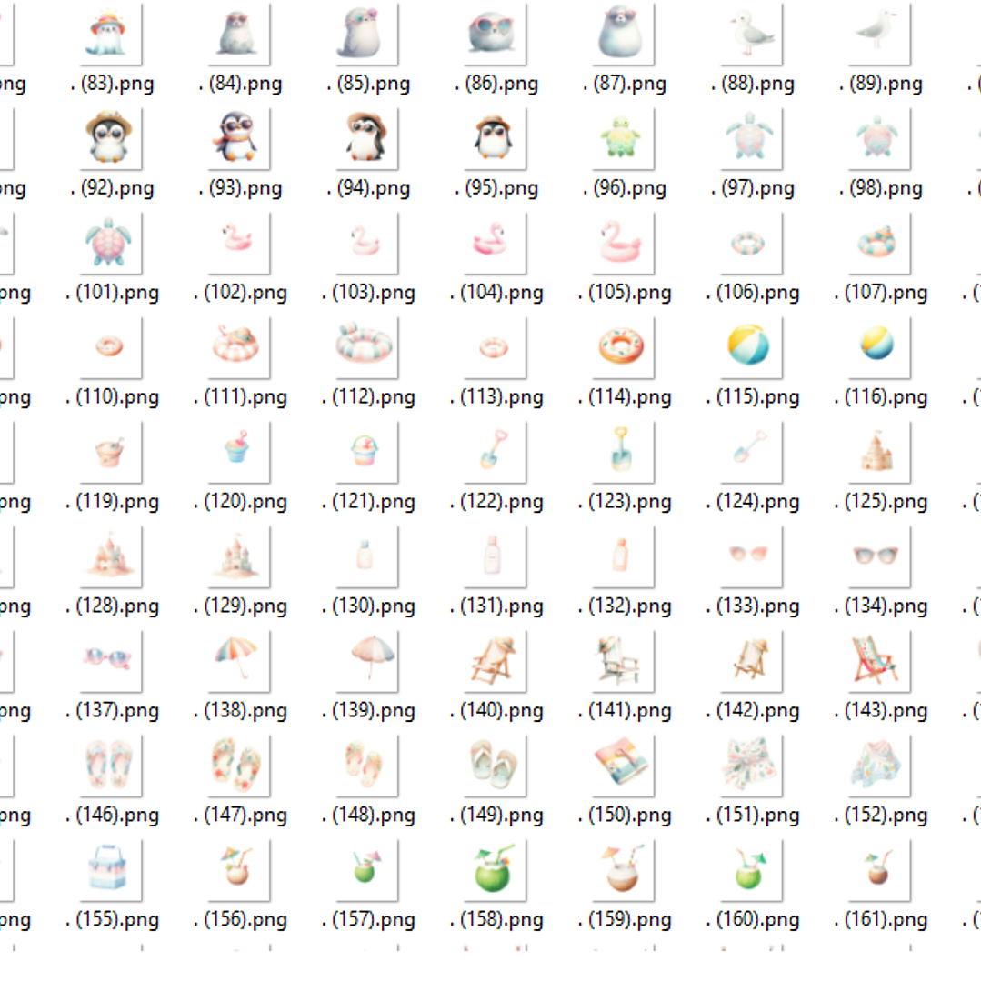 Kit Digital Dia de Verão  3