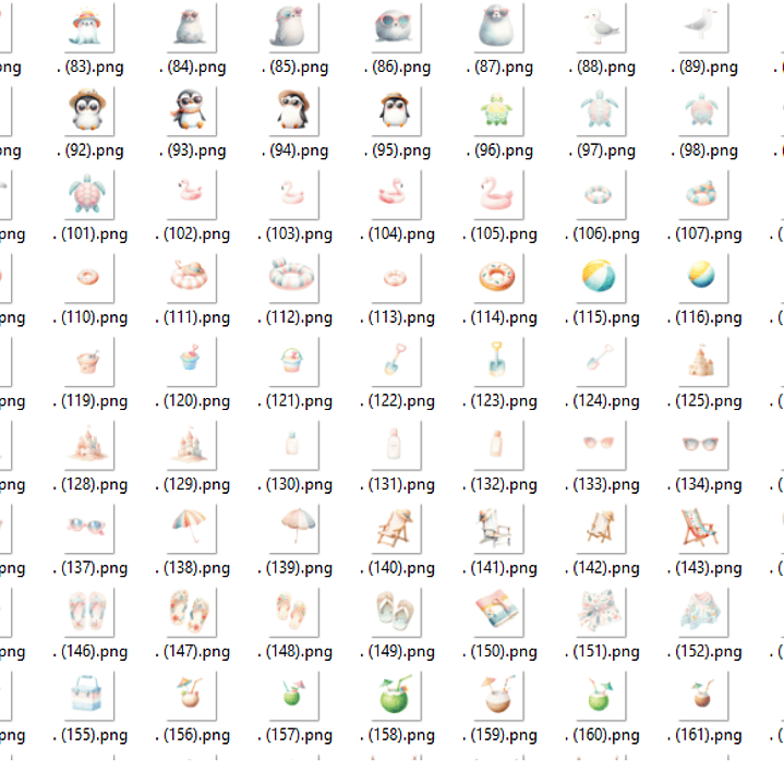 Kit Digital Dia de Verão  3