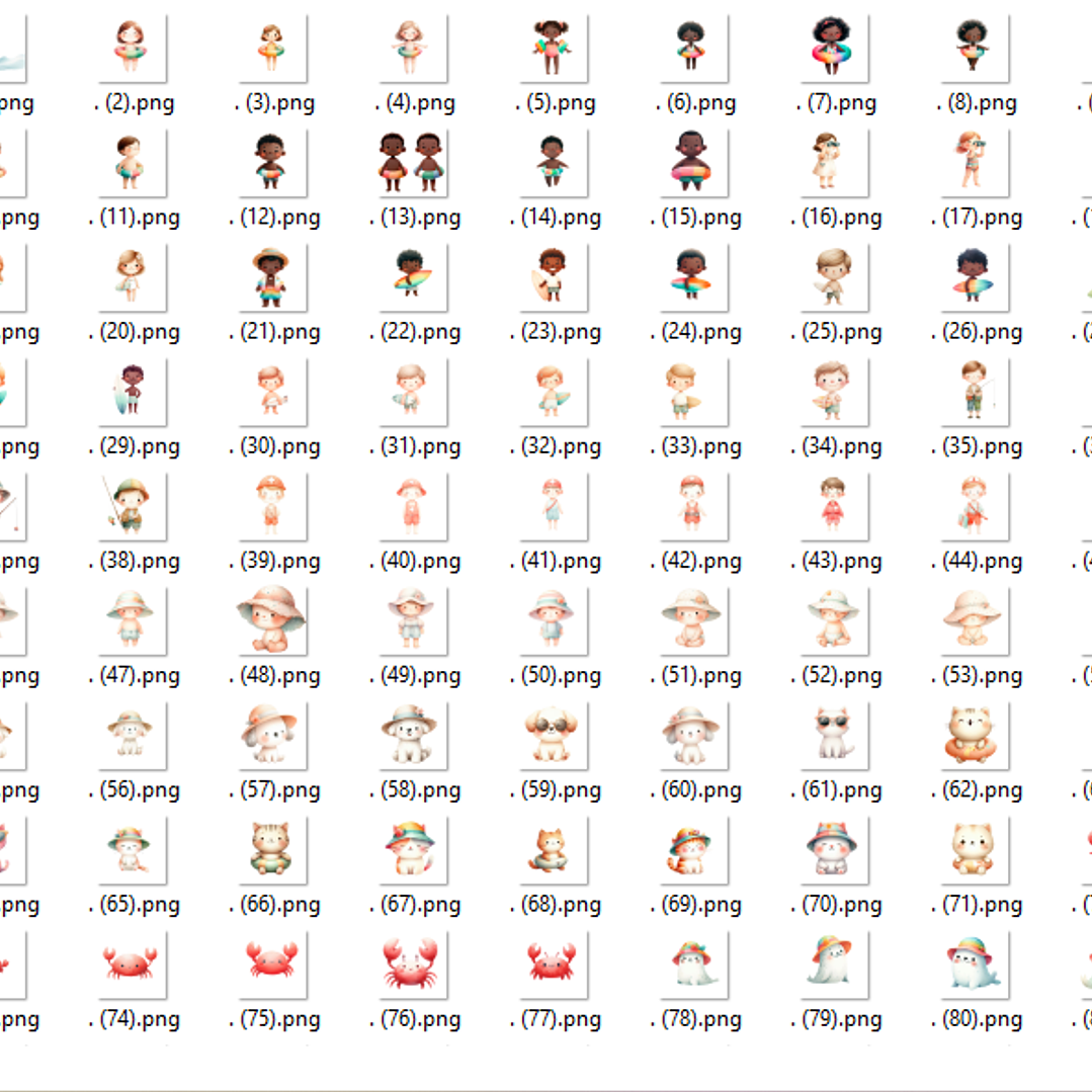 Kit Digital Dia de Verão  4