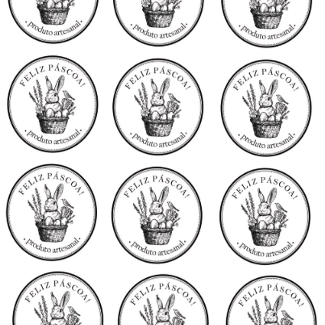 Arquivo Páscoa Tag Vintage  1