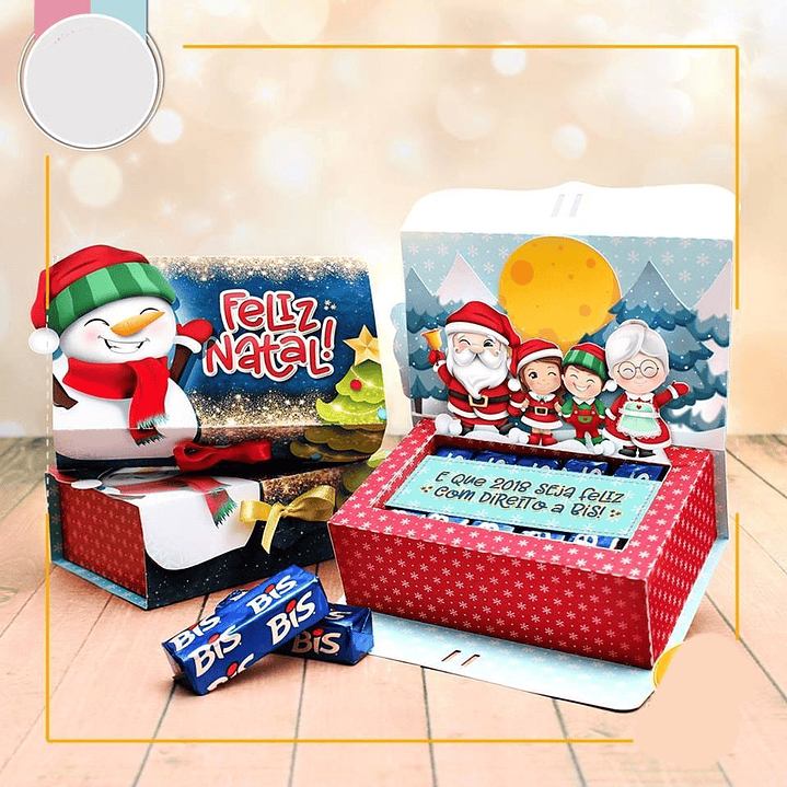 Arquivo de Corte Caixa Doces Natal  1
