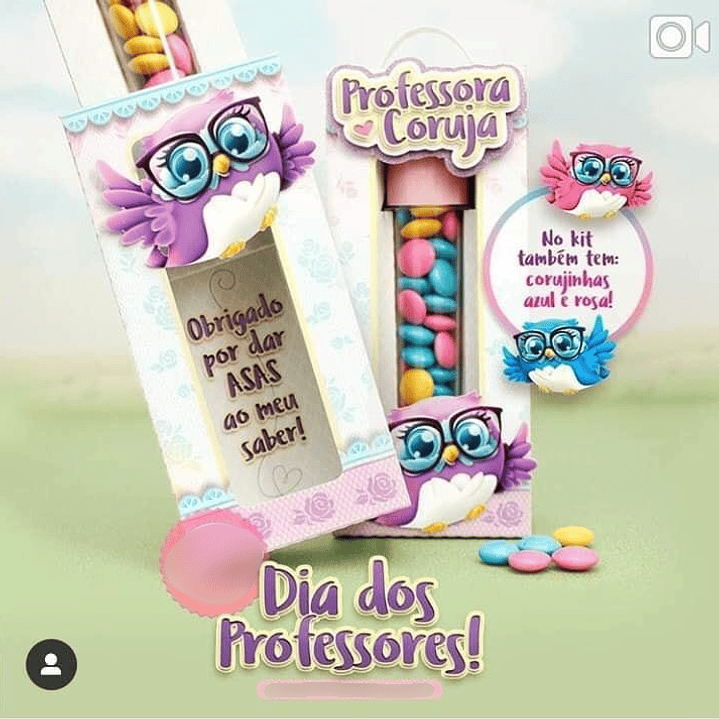 Arquivo de Corte Caixa Tubete dia dos Professores 1