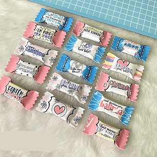 Arquivo de Corte Balinhas Mimos Embalagens