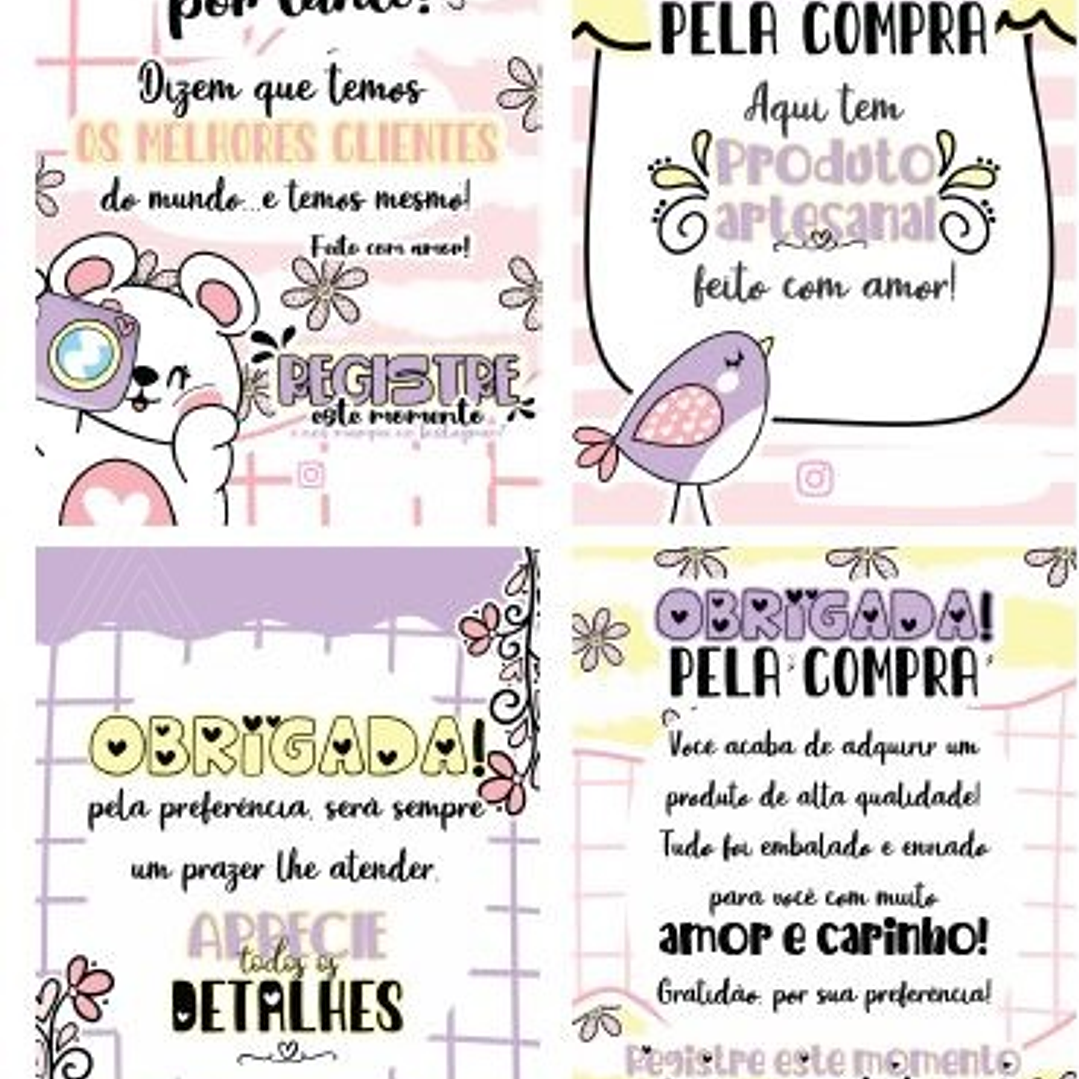 Arquivo de Corte Cards Agradecimento  1