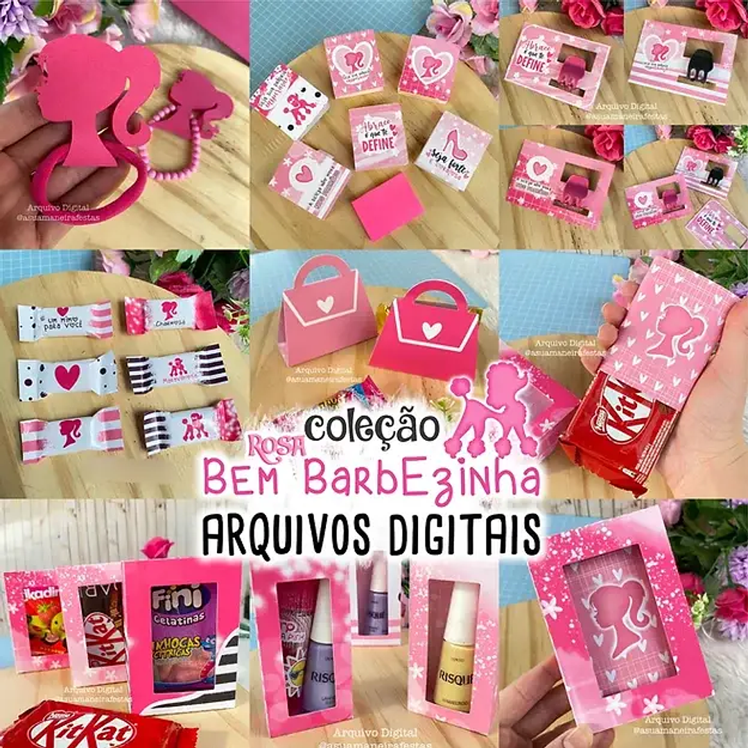 Arquivo de Corte Barbie Modelos   1