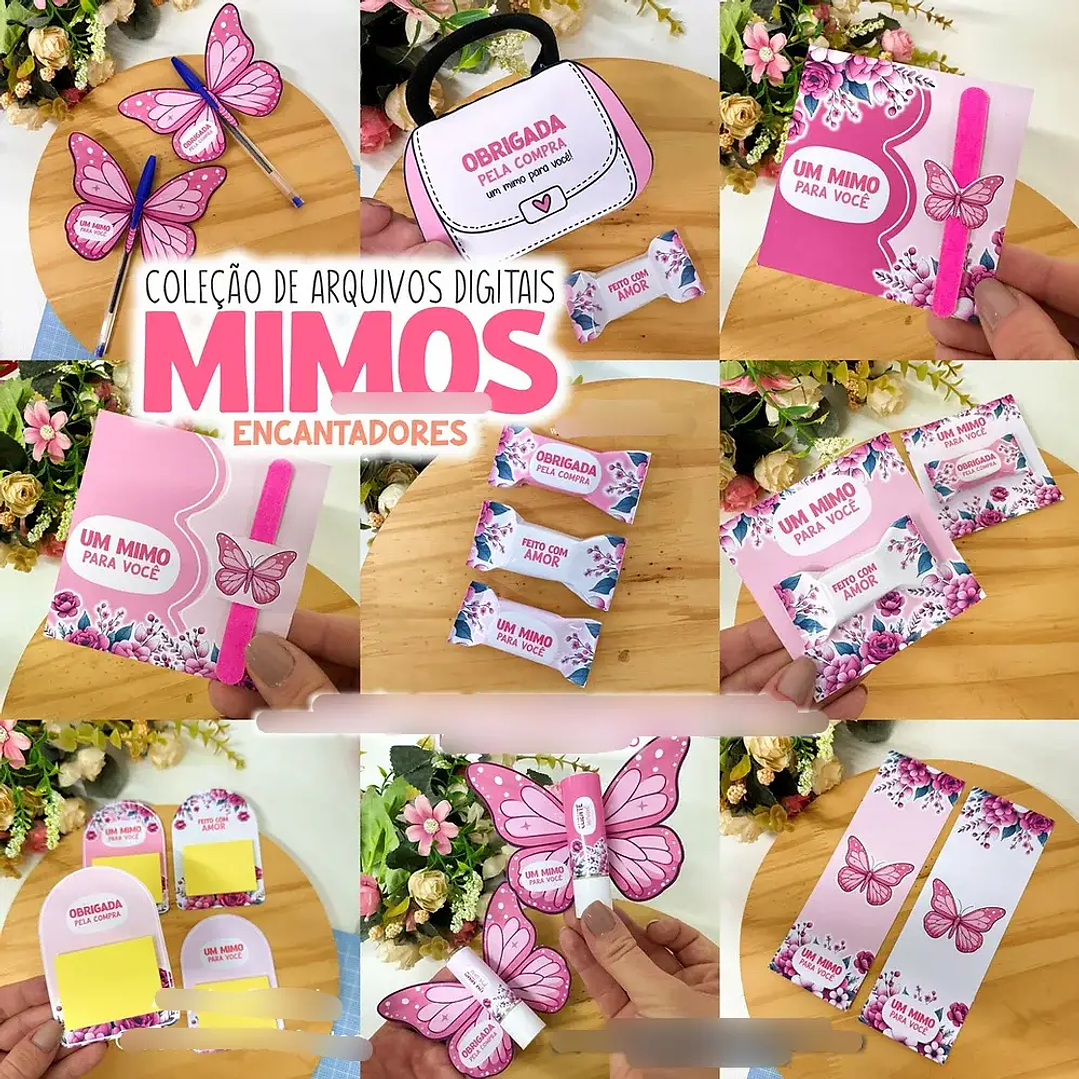 Arquivo de Corte Modelos Encantadores Borboletas  1