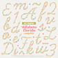 Kit Digital Alfabeto Florido Completo - Thumbnail 1