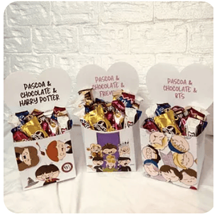 Arquivo Páscoa Caixas para Chocolate 