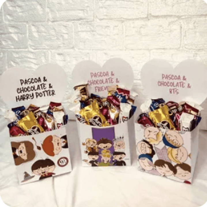 Arquivo Páscoa Caixas para Chocolate  1