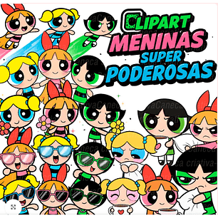 Kit Digital Meninas Super Poderosas 