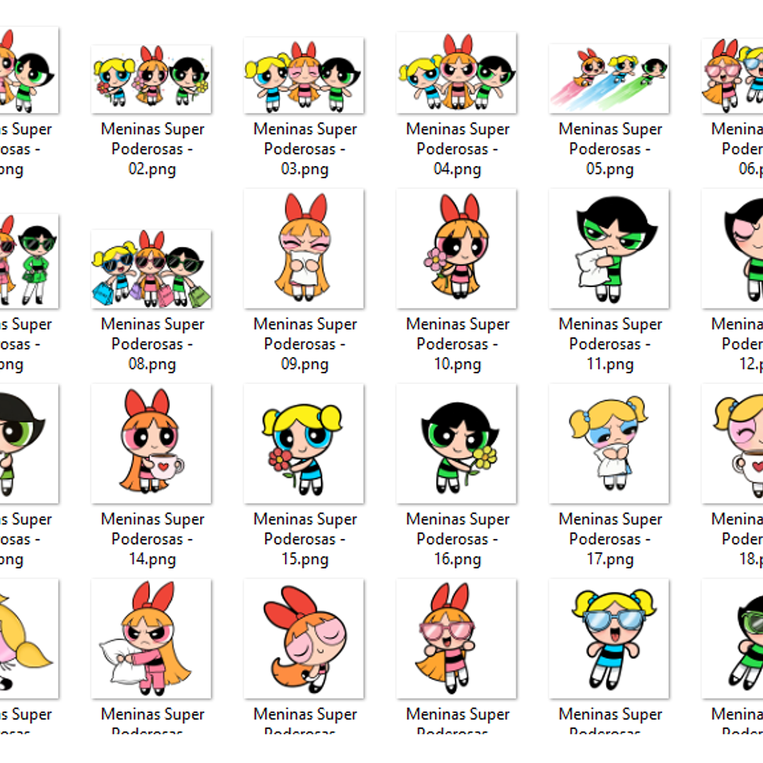 Kit Digital Meninas Super Poderosas  2