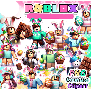 Kit Digital Páscoa Roblox 
