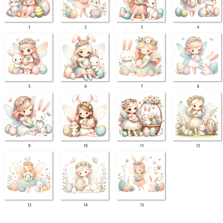 Kit Digital Páscoa das Fadinhas  2