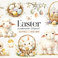 Kit Digital Páscoa Aquarela 3 - Thumbnail 1