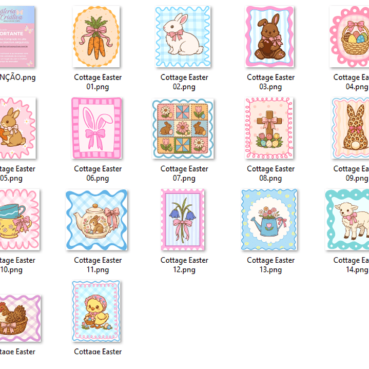 Kit Digital Páscoa Etiquetas 2 2