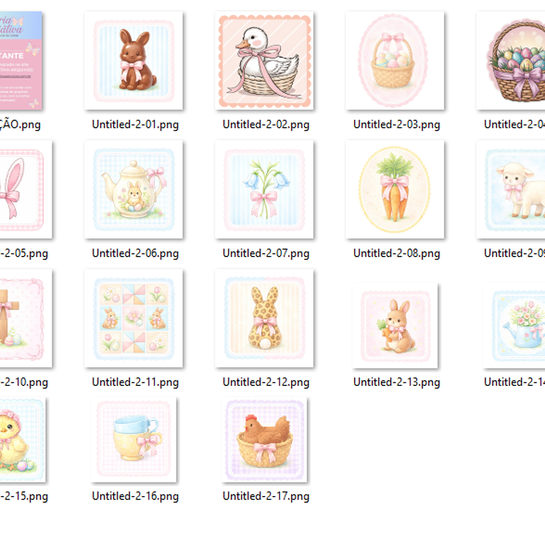Kit Digital Páscoa Etiquetas 4 2
