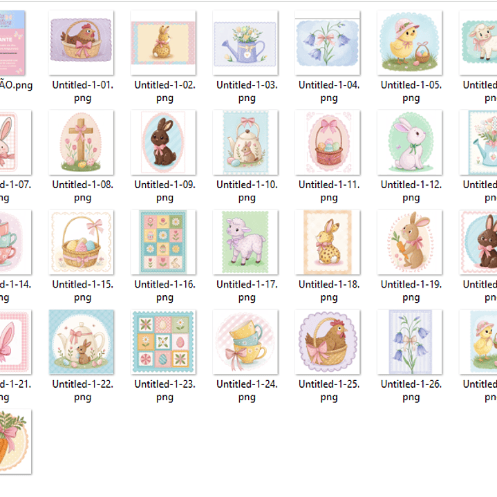 Kit Digital Páscoa Etiquetas  2