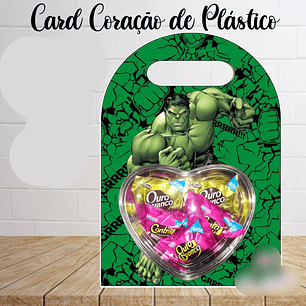 Arquivo Páscoa Card Blistter Hulk