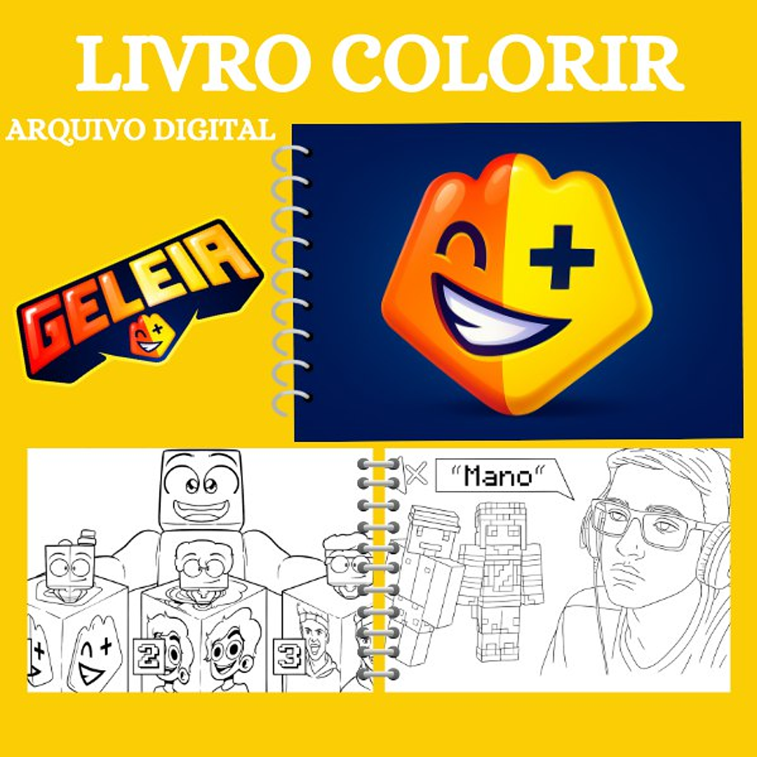 Arquivo Livro de Colorir Geleia  2