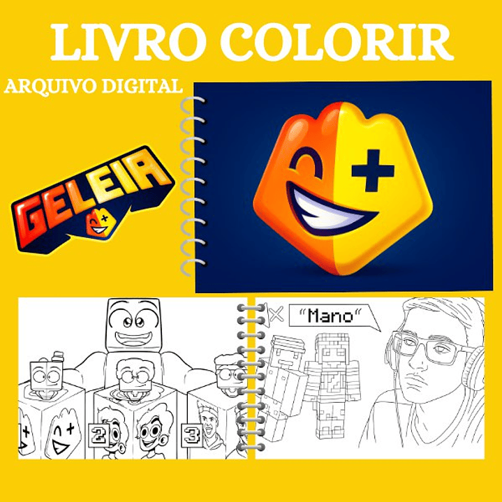 Arquivo Livro de Colorir Geleia  2