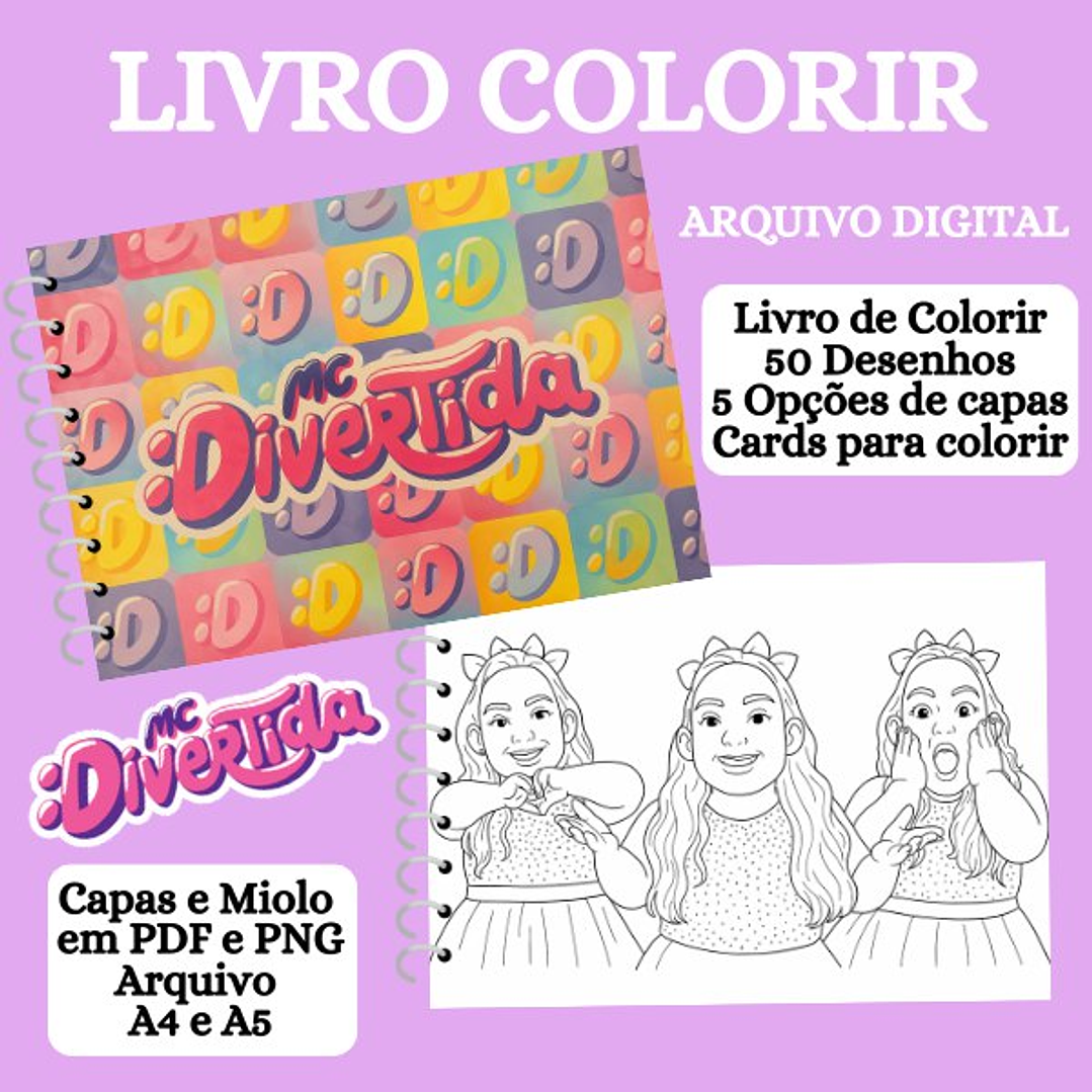Arquivo Livro de Colorir Mc Divertida  1