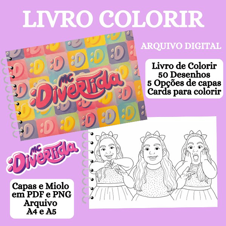 Arquivo Livro de Colorir Mc Divertida  1