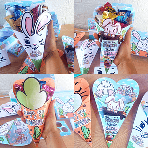 Arquivo Páscoa Buquê de Doces 