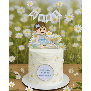 Arquivo Topo de Bolo Margaridas 