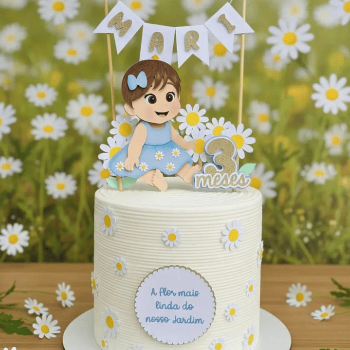 Arquivo Topo de Bolo Margaridas  1