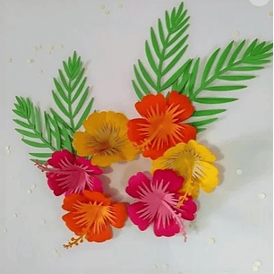 Arquivo de Corte Flores Tropical 