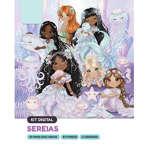 Kit Digital Sereias 