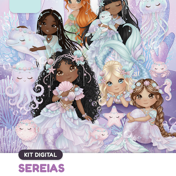 Kit Digital Sereias  1