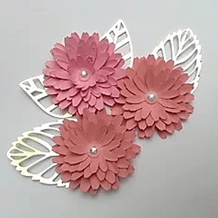 Arquivo de Corte Flores Petalas