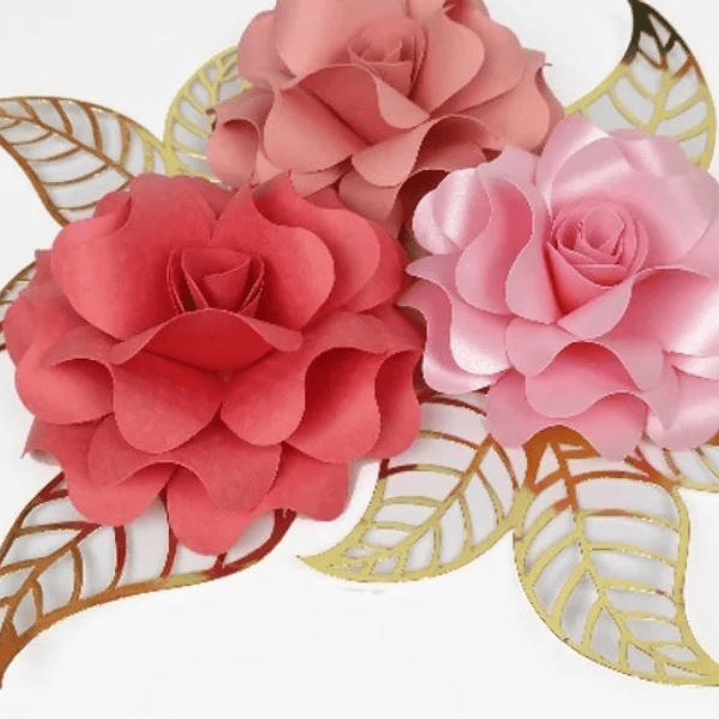 Arquivo de Corte Flor e Folhagens 1