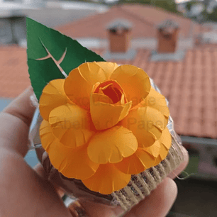 Arquivo de Corte Flor Camélia 