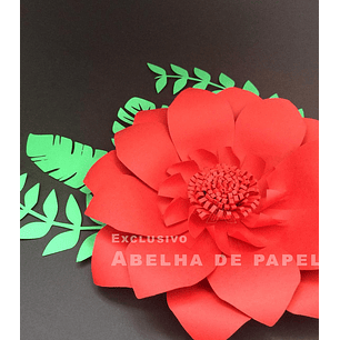 Arquivo de Corte Flor Topo para Decoração 