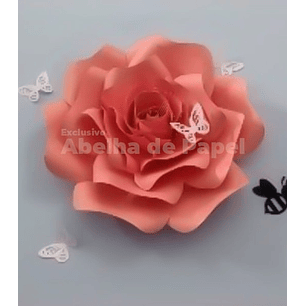 Arquivo de Corte Flor Unica 