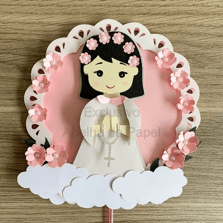 Arquivo de Corte Topo Batizado  1