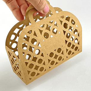 Arquivo de Corte Bolsa Rendada 