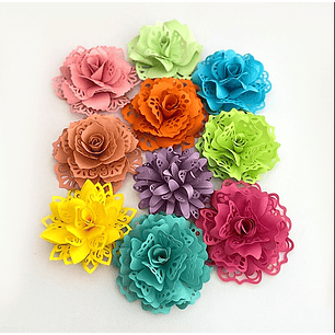 Arquivo de Corte Flores Praticas Rendadas 