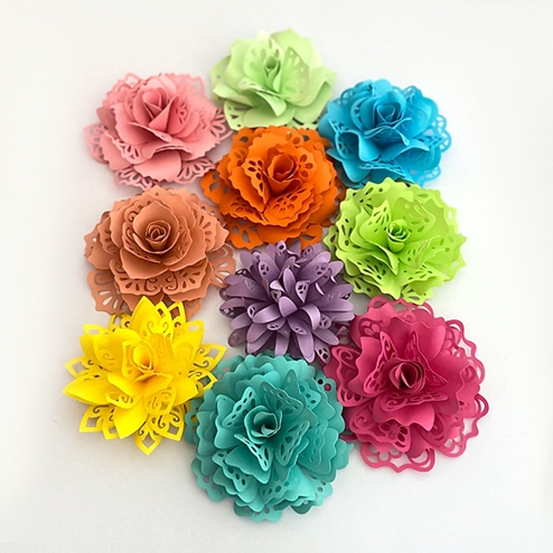 Arquivo de Corte Flores Praticas Rendadas  1